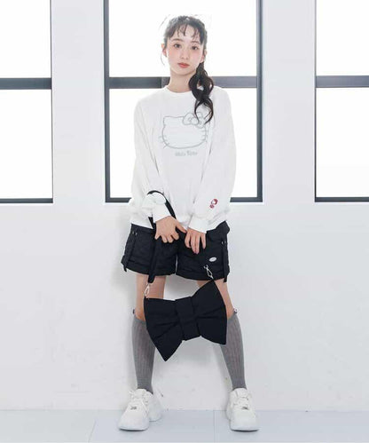 大蝴蝶結單肩包