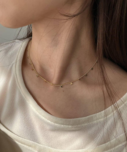 GOLDY迷你愛心短款項鍊