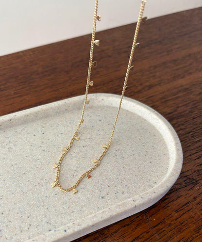 GOLDY迷你愛心短款項鍊