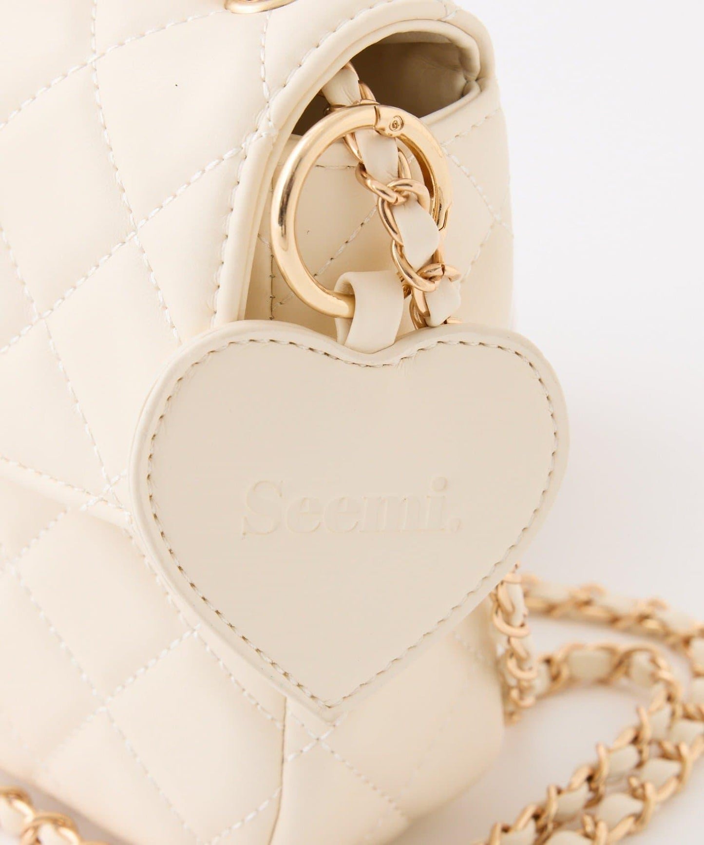 【Seemi.】菱格絎縫迷你包