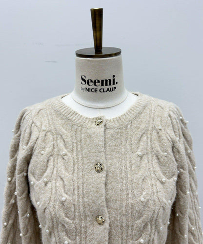 【Seemi.】寶石裝飾針織衫