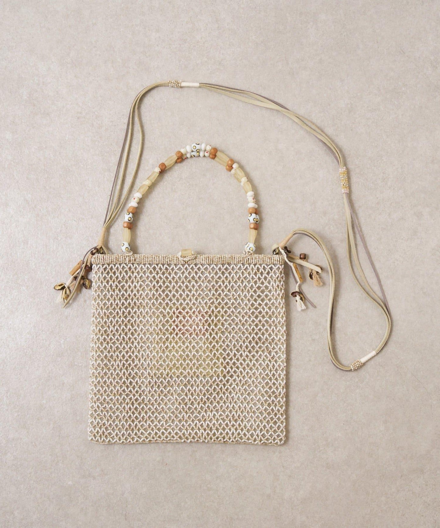 《IMAYIN》珠飾單肩包