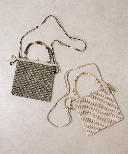 《IMAYIN》珠飾單肩包