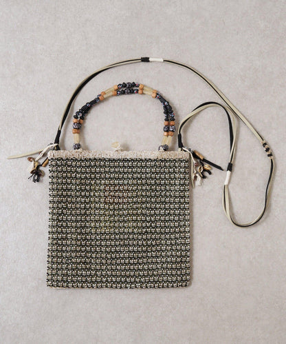 《IMAYIN》珠飾單肩包