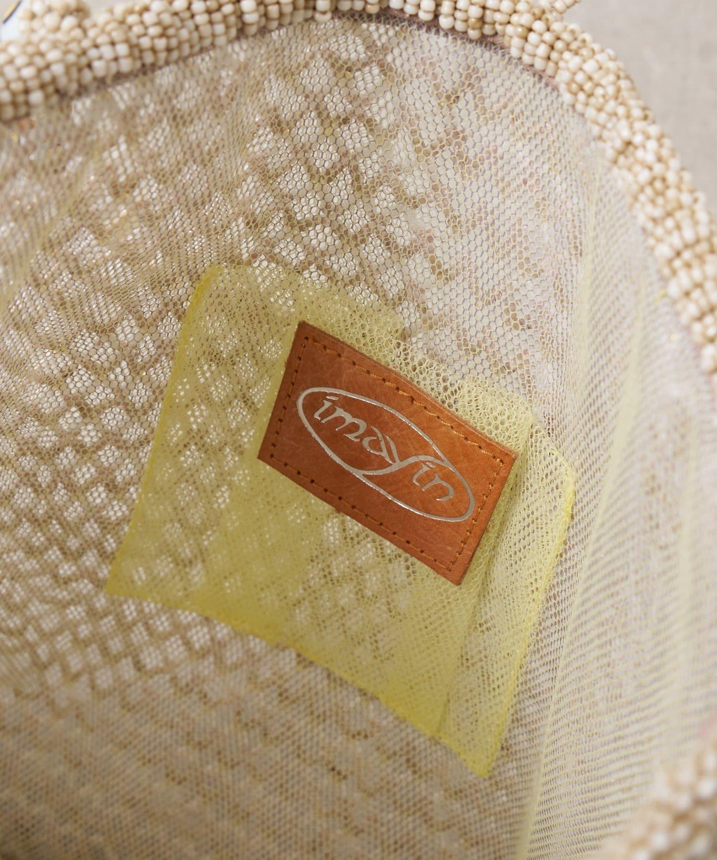 《IMAYIN》珠飾單肩包