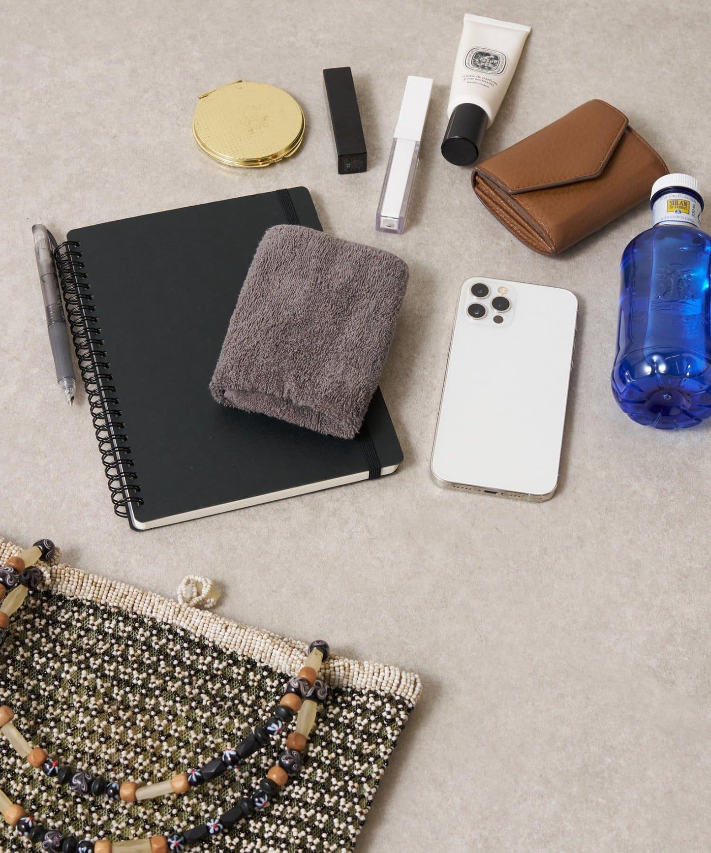 《IMAYIN》珠飾單肩包