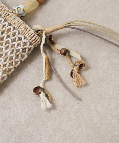 《IMAYIN》珠飾單肩包