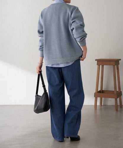 【修飾身形】Q.anos裝飾褶皺寬鬆長褲