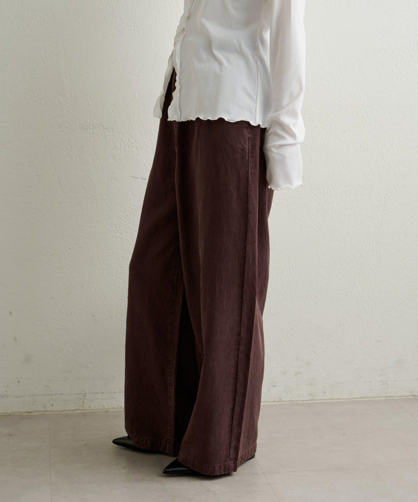 【可成套穿著◎】仿染色休閒褲