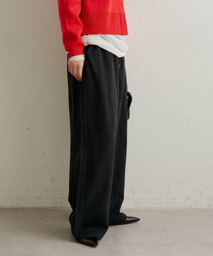 【可成套穿著◎】仿染色休閒褲