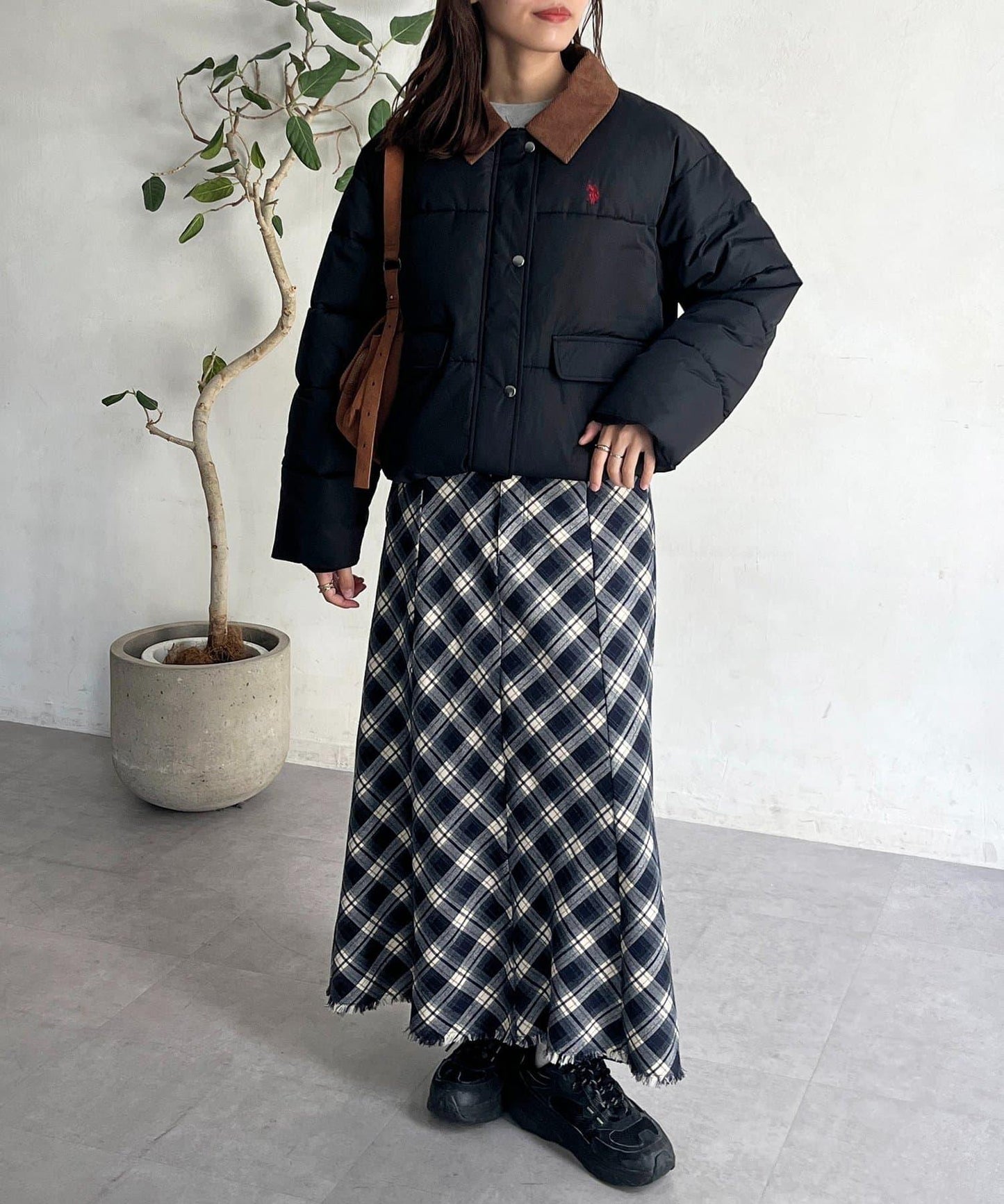 【U.S. POLO ASSN.】燈芯絨領防潑水加棉夾克