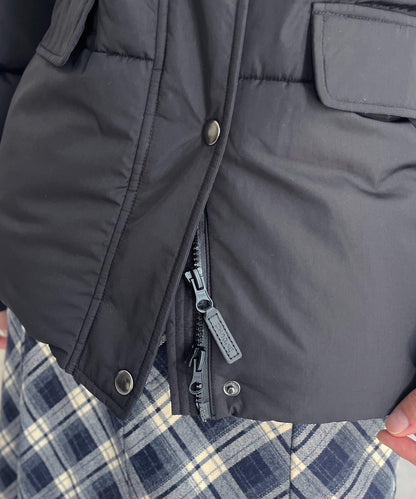 【U.S. POLO ASSN.】燈芯絨領防潑水加棉夾克