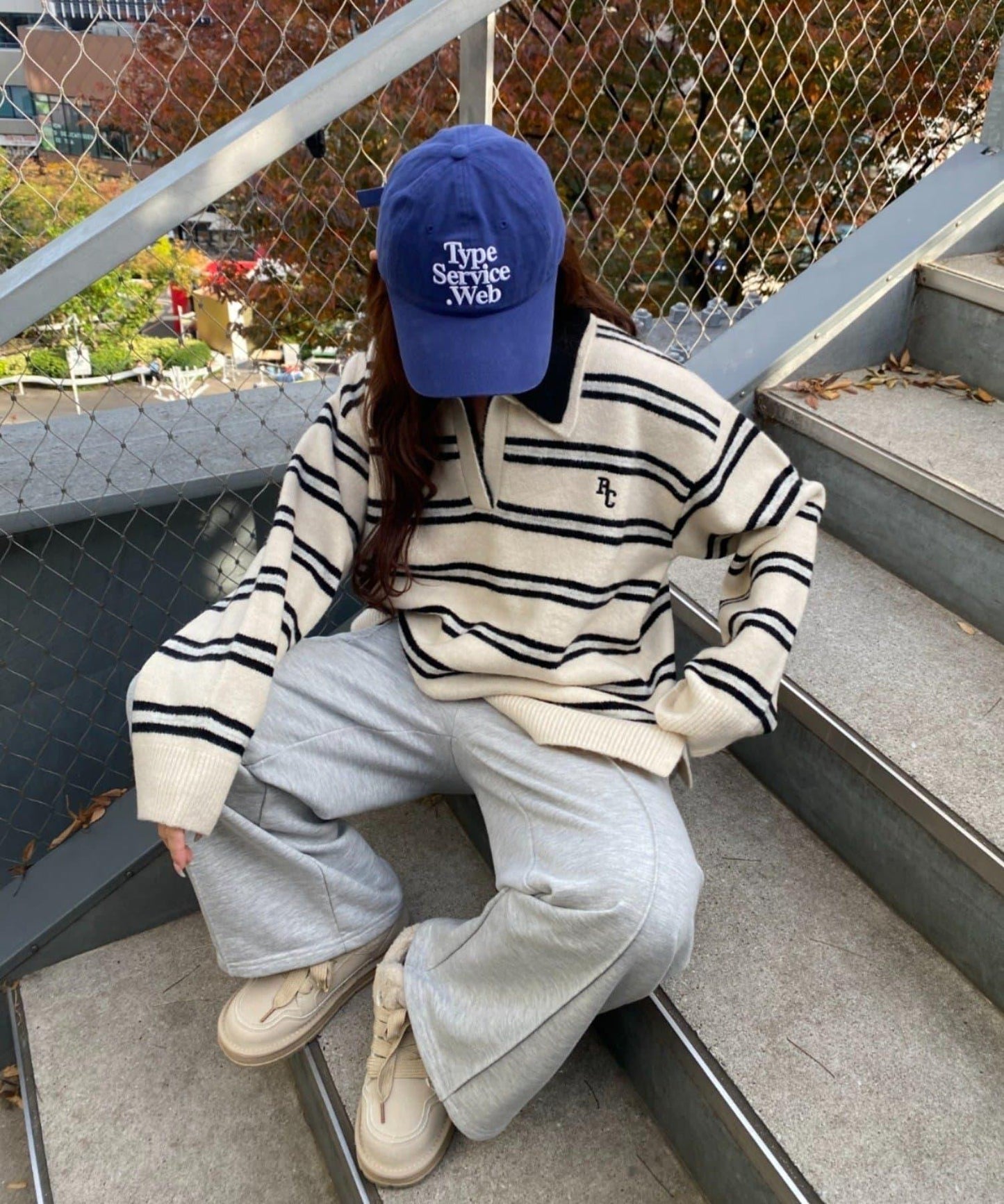 帶羔毛麂皮休閒鞋