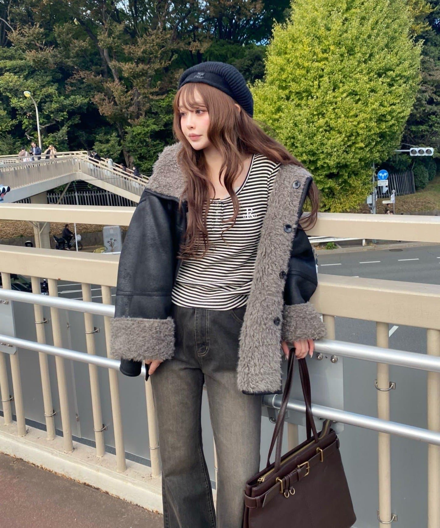 【A4可用】配腰帶托特包