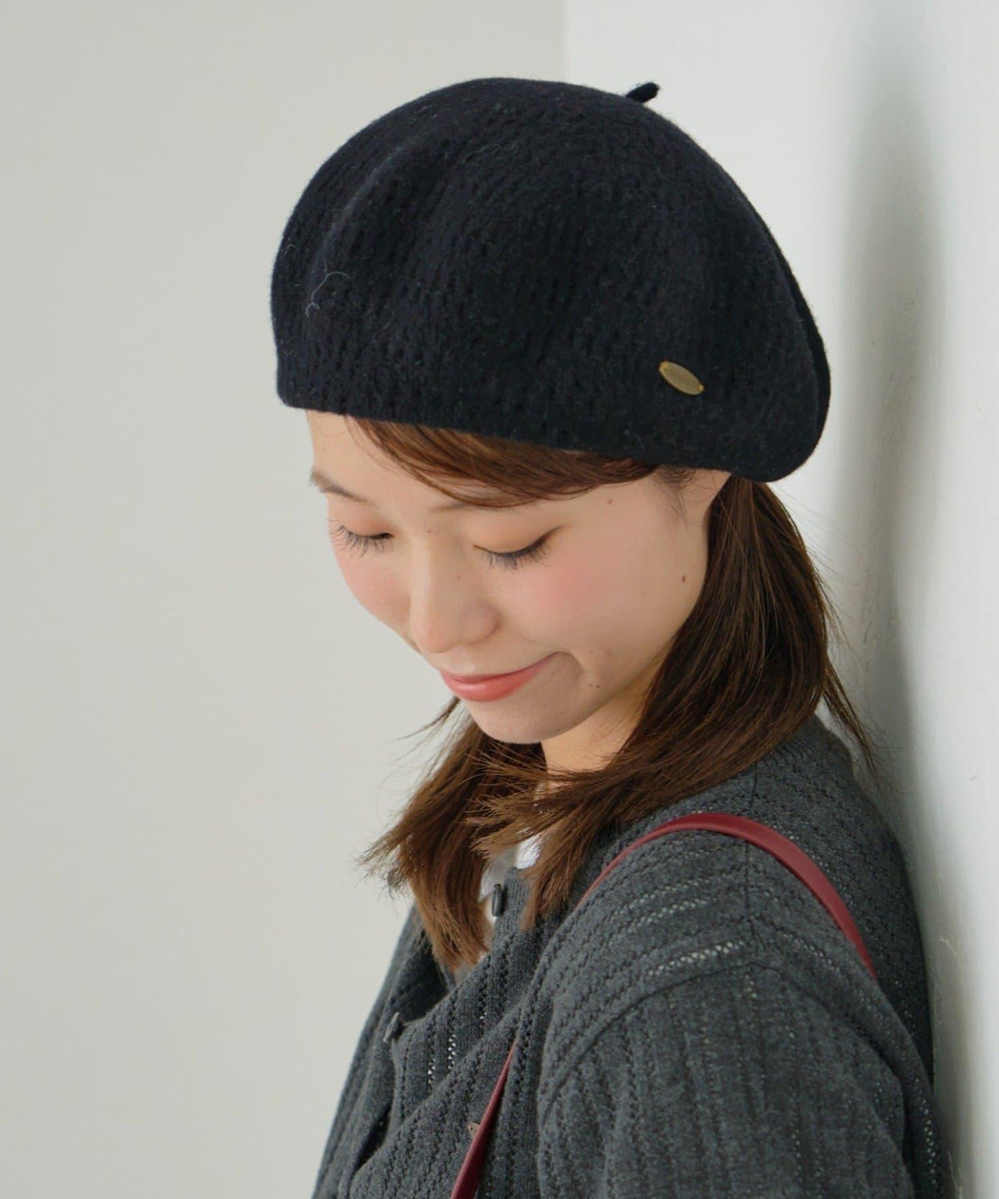 【GEVACO】羊毛混紡貝雷帽