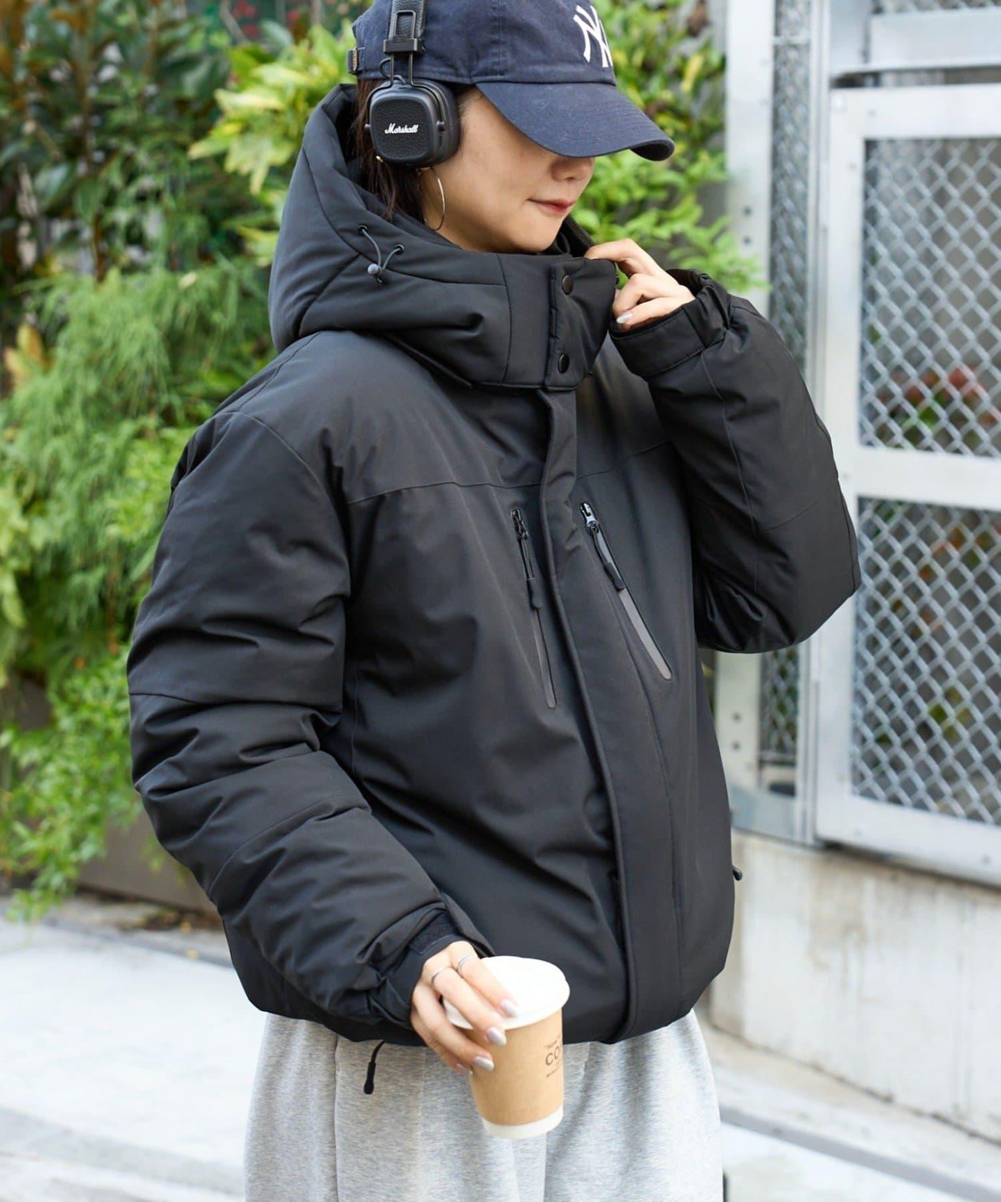 【男女同款】防風/加棉/兩用保暖羽絨夾克