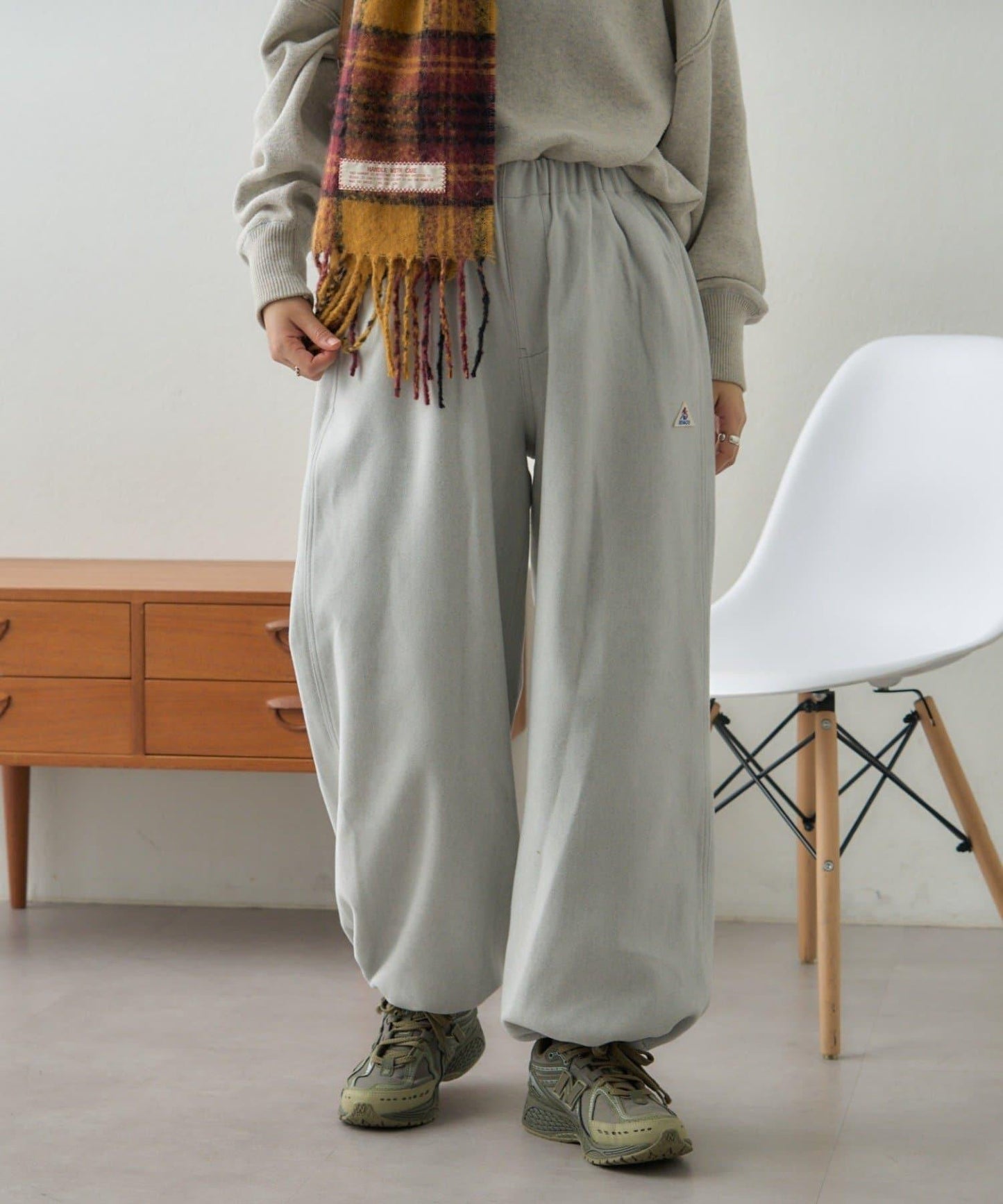 【GEVACO】羊毛感休閒褲