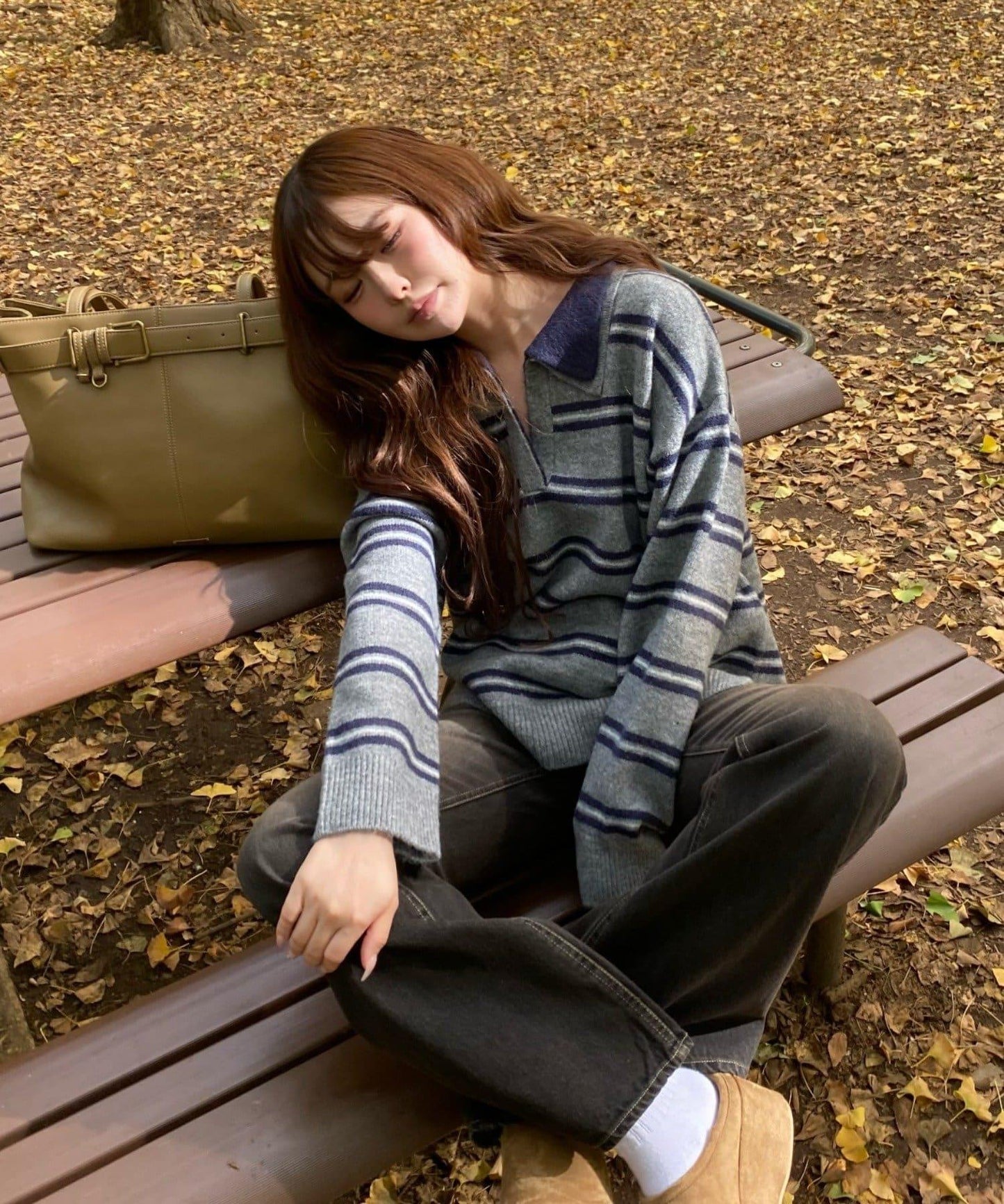 【A4可用】配腰帶托特包