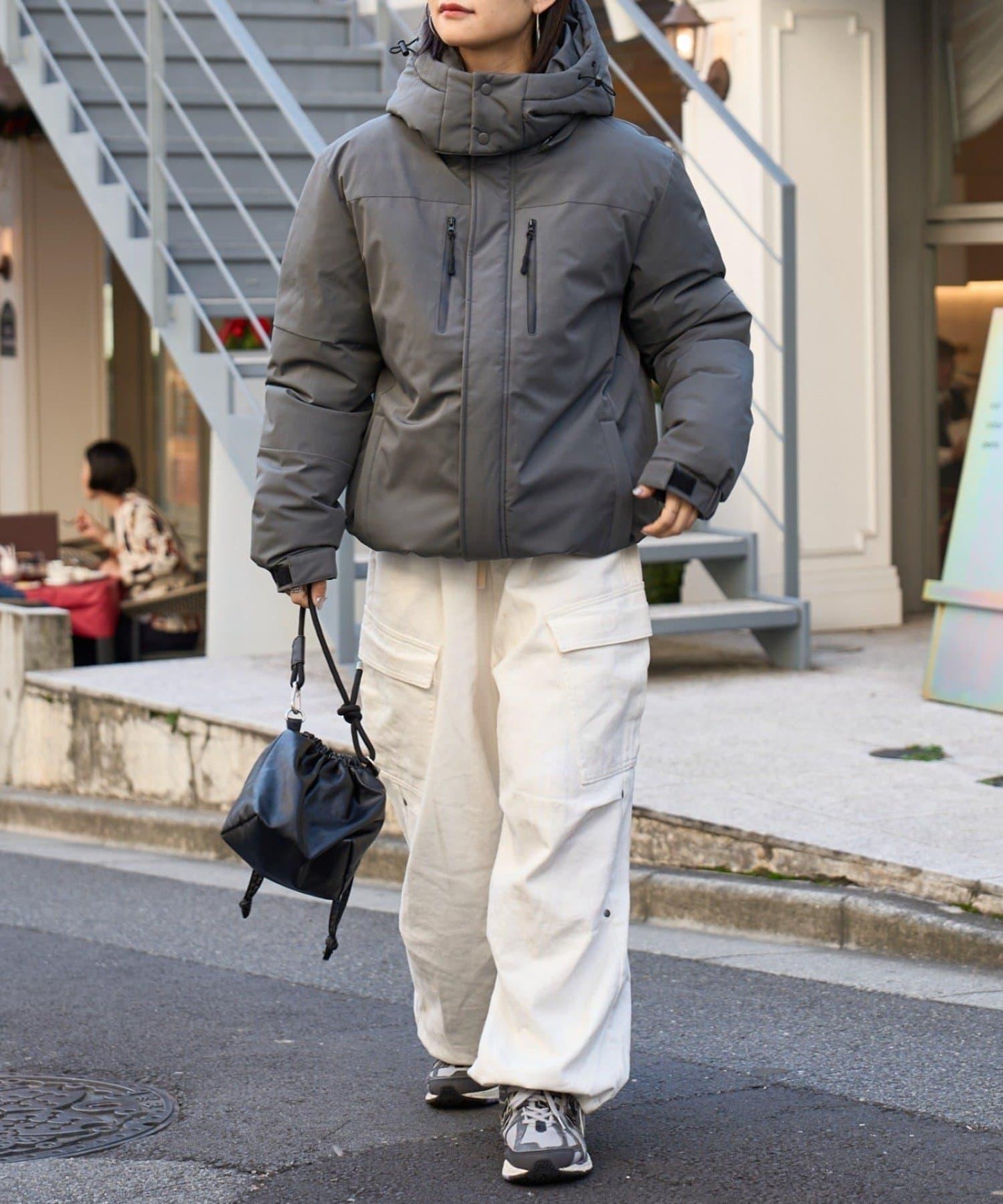 【男女同款】防風/加棉/兩用保暖羽絨夾克