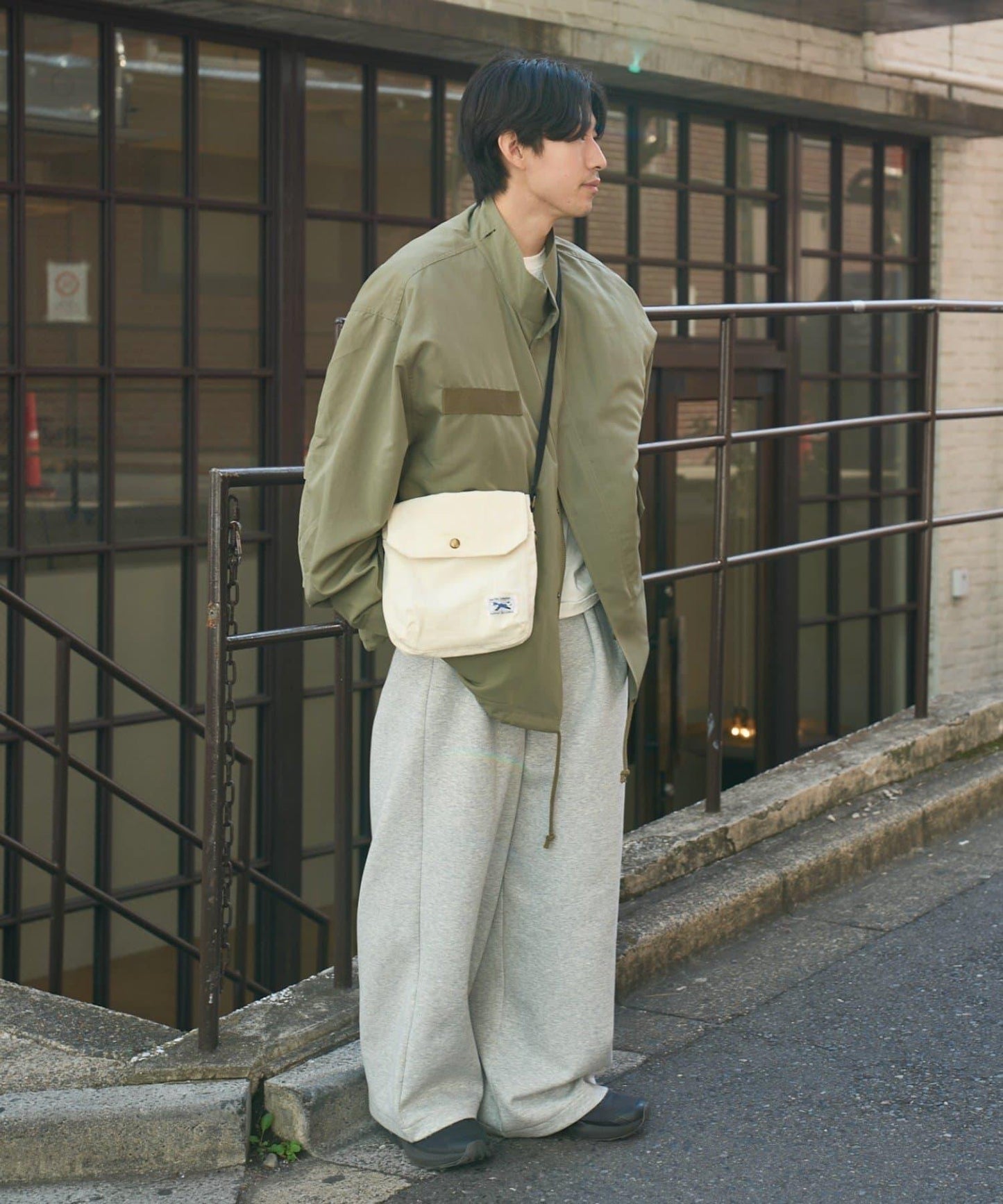 【FOX】燈芯絨翻蓋迷你單肩包