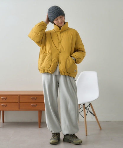 【GEVACO】無縫中長款羽絨夾克