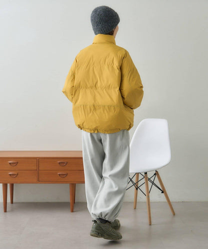 【GEVACO】無縫中長款羽絨夾克