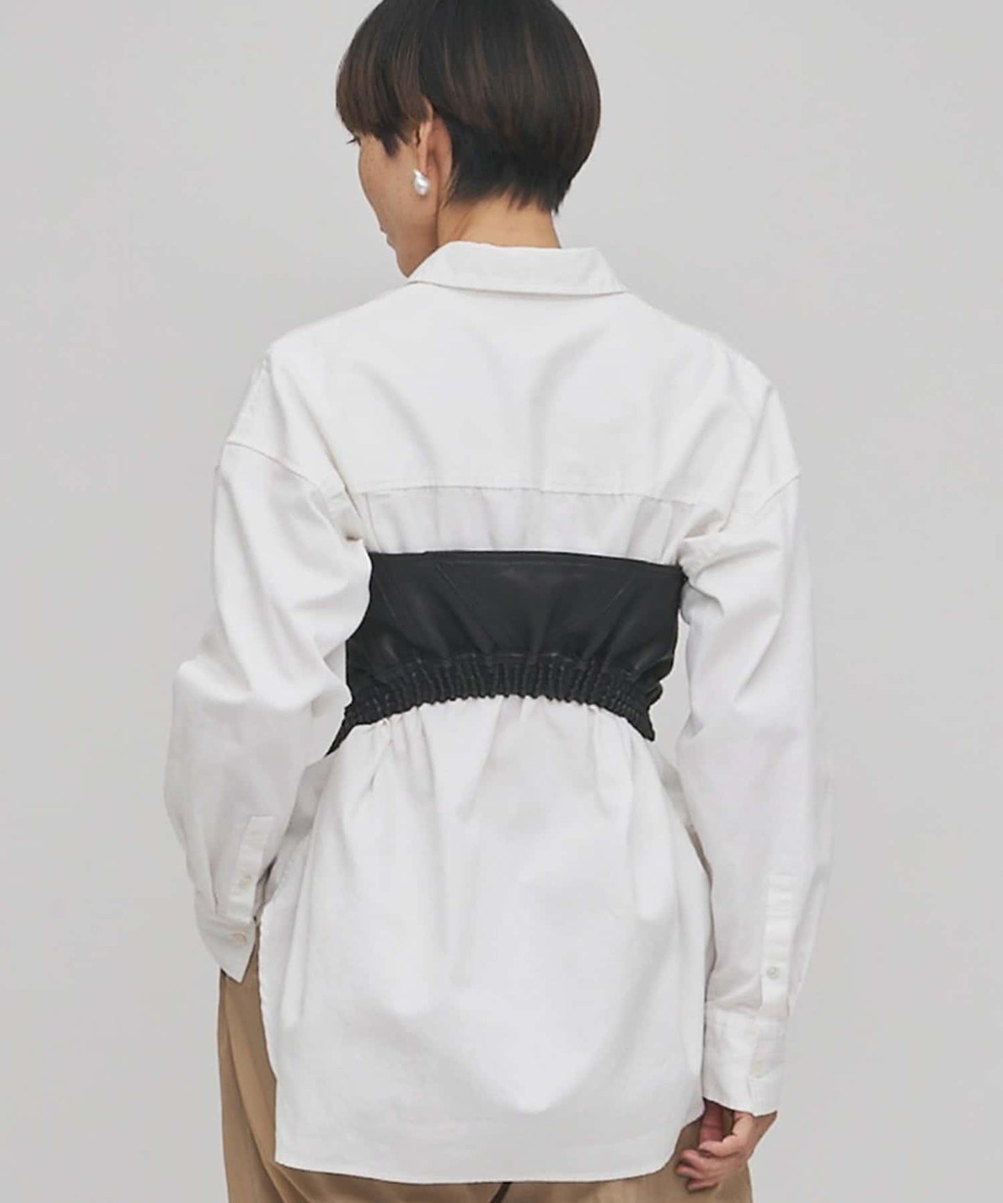 刺繡牛津紡襯衫