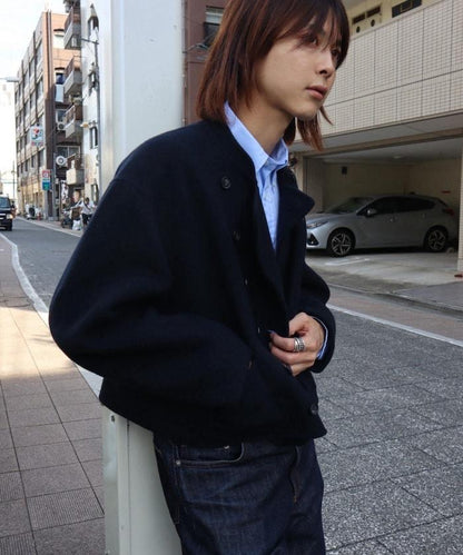 工裝夾克 羊毛呢