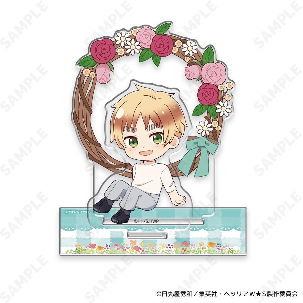 《黑塔利亞World☆Stars》亞克力立牌 5 英國-花之沐浴-[ドレセレmini]