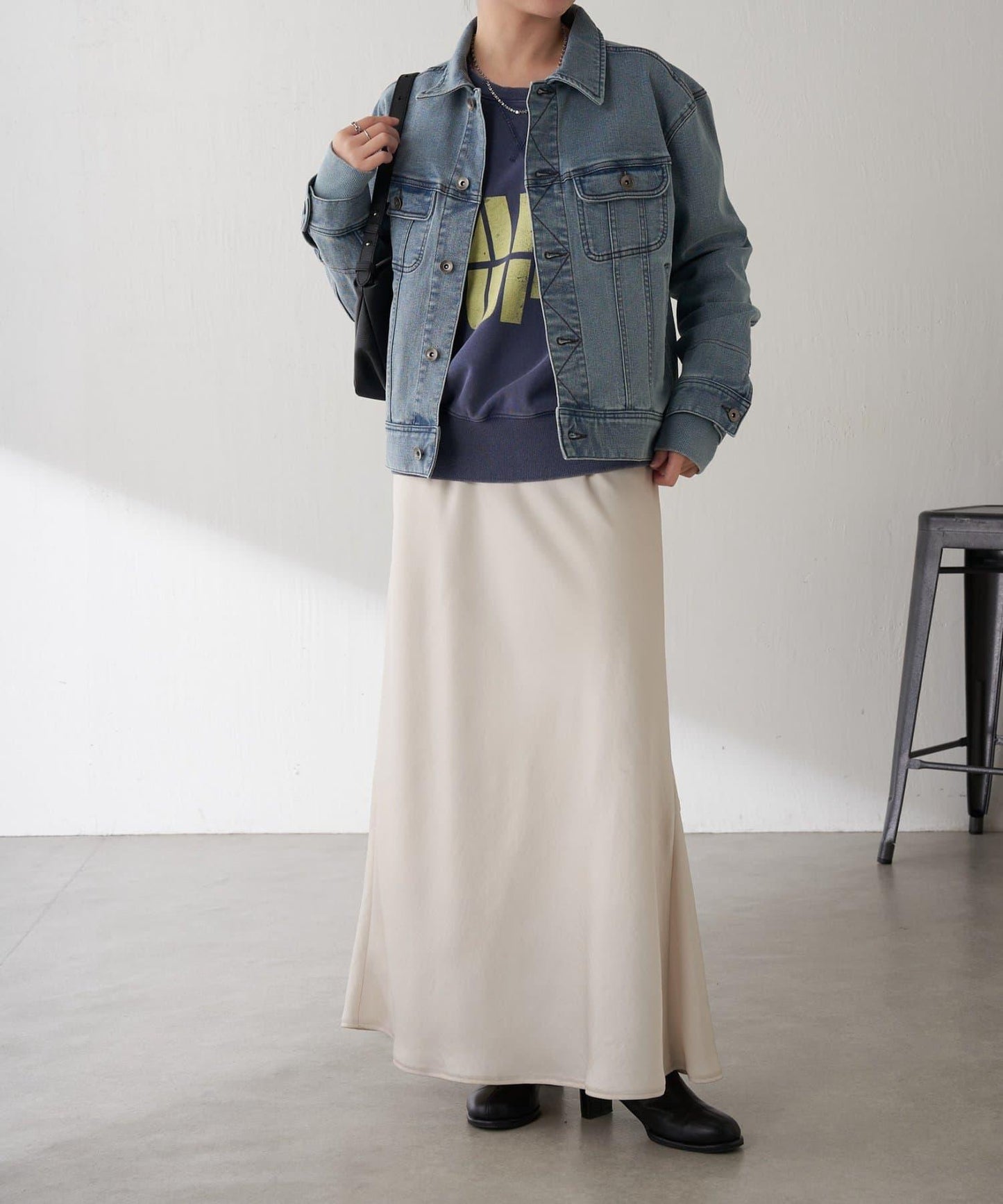 【2尺碼可選】Q.anos 彈力羅紋夾克