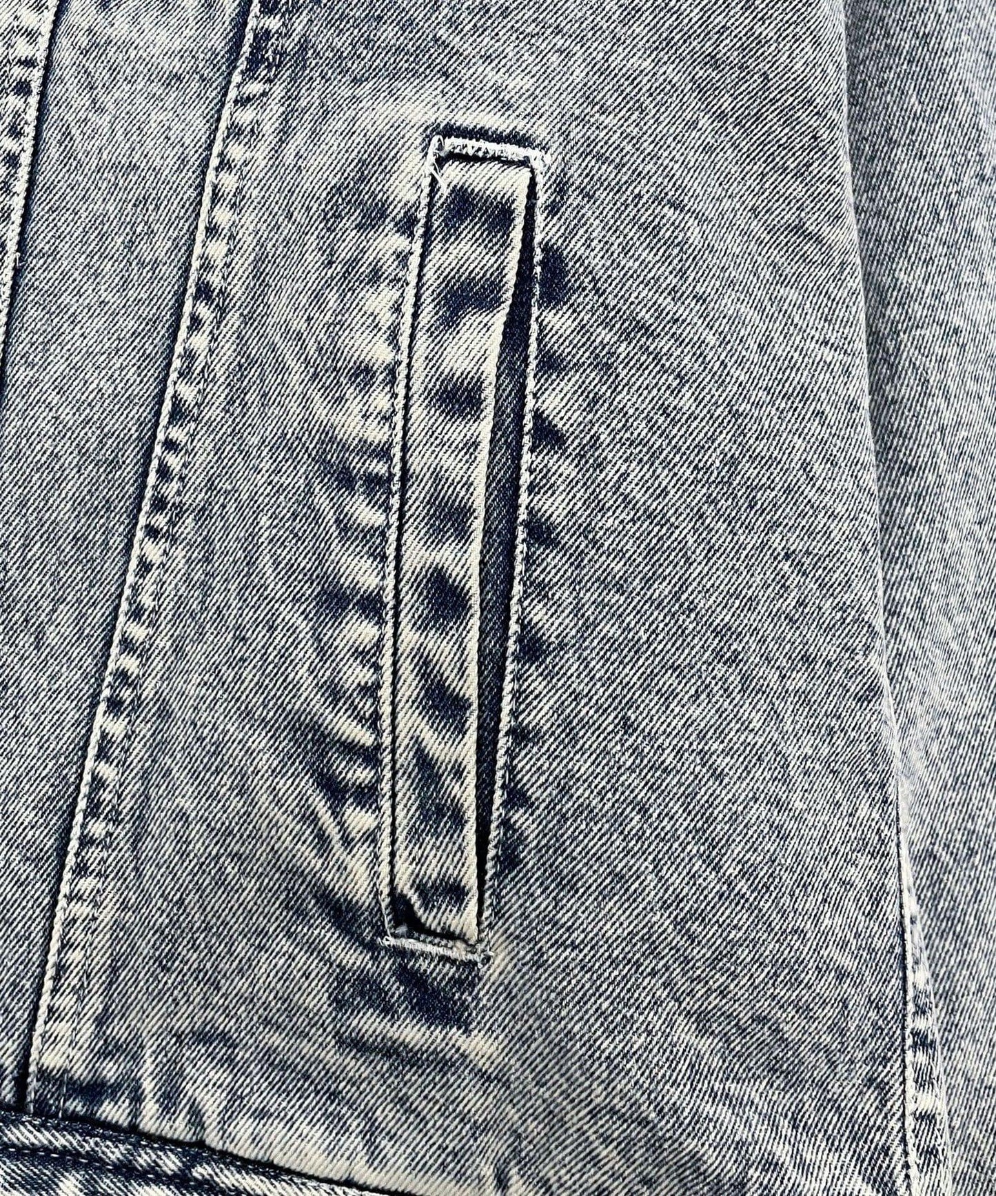 牛仔風暴騎士內襯羊羔絨牛仔夾克