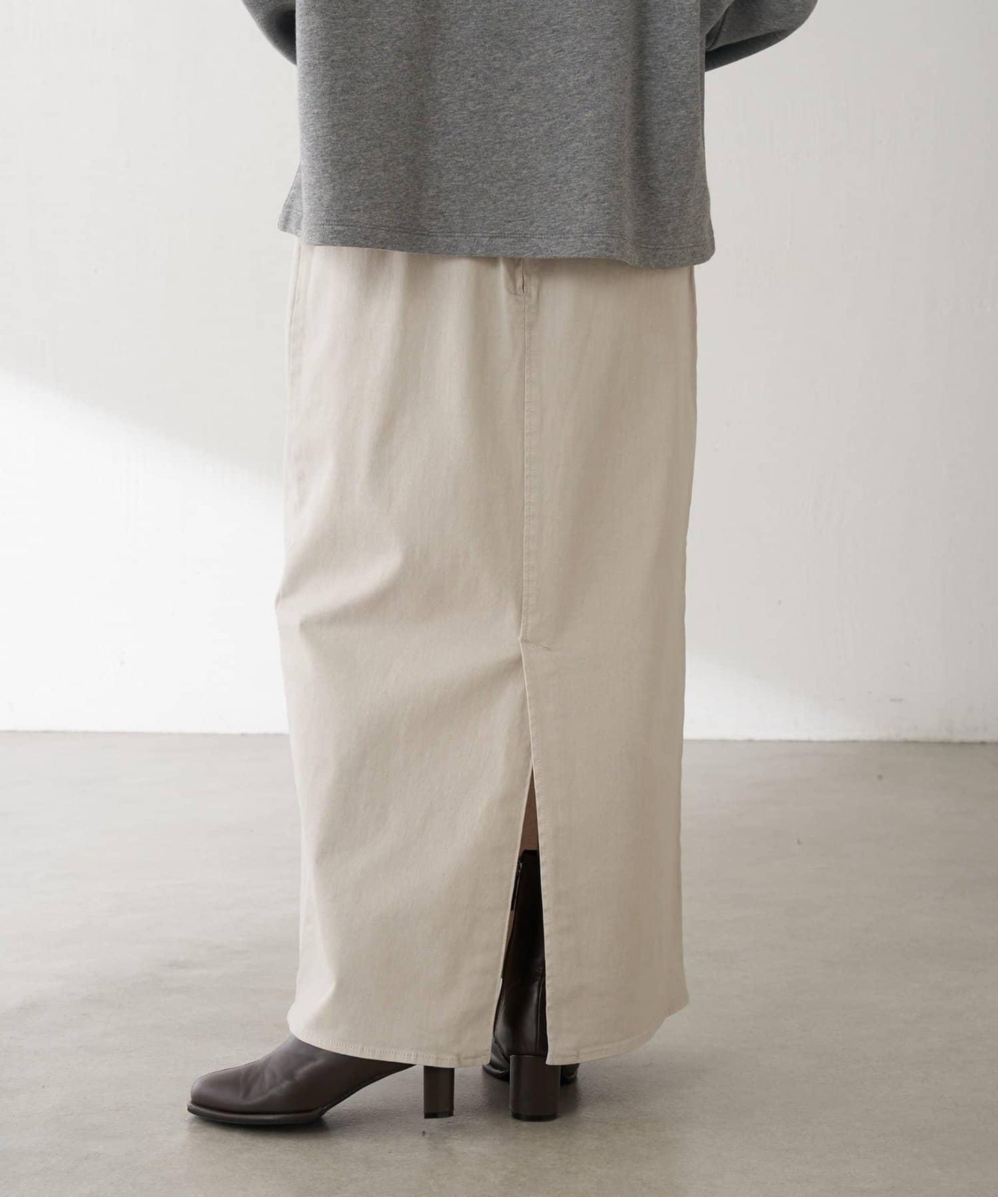 【彈力面料◎】Q.anos 修身牛仔半身裙