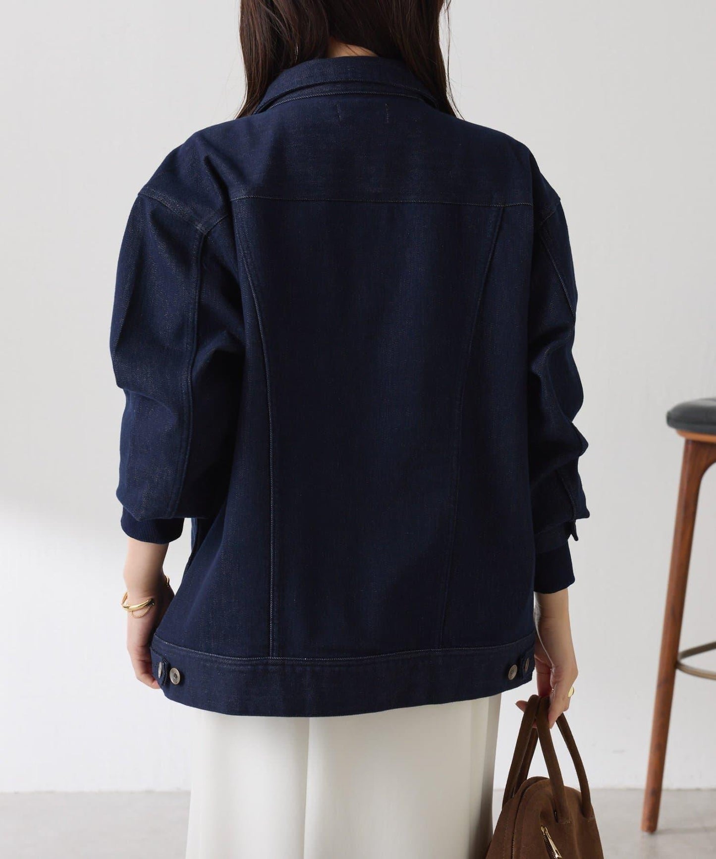 【2尺碼可選】Q.anos 彈力羅紋夾克