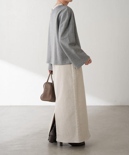 【彈力面料◎】Q.anos 修身牛仔半身裙