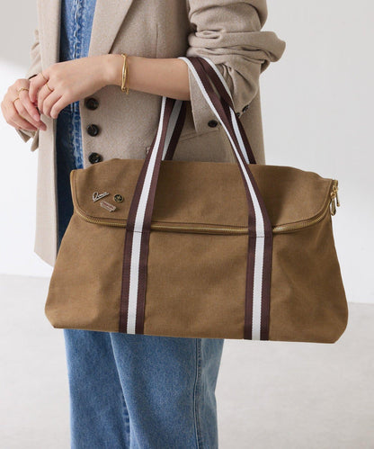 【附胸針】Q.anos大號波士頓托特包