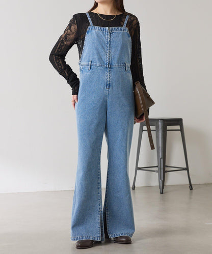 【顯瘦款】Q.anos 喇叭連體褲