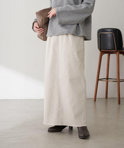 【彈力面料◎】Q.anos 修身牛仔半身裙