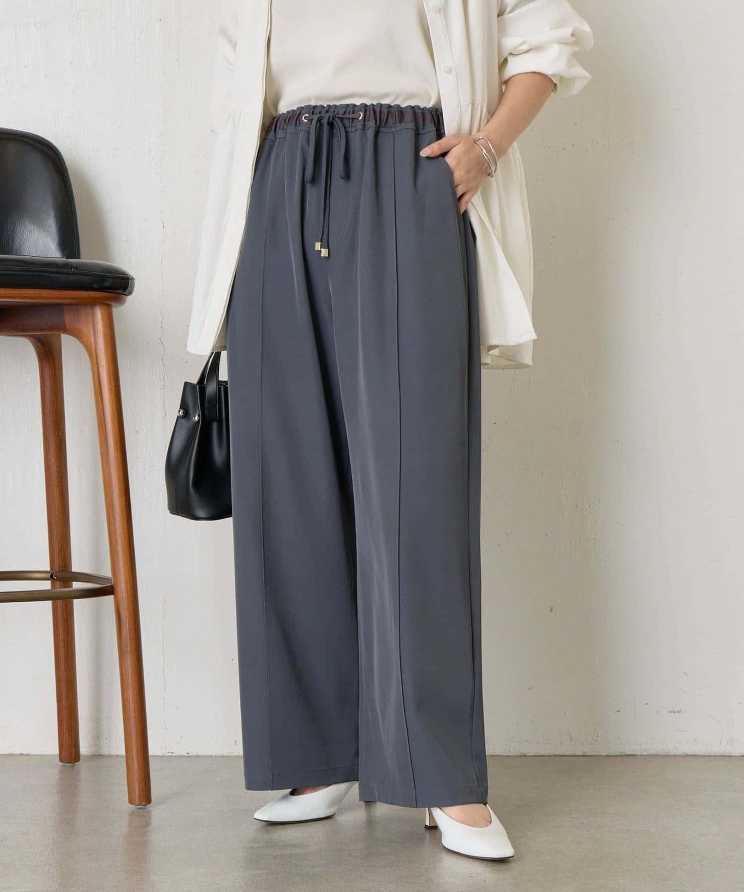 【期待已久的再次到貨！/有多種尺碼可選/有官網限定色】垂感休閒褲