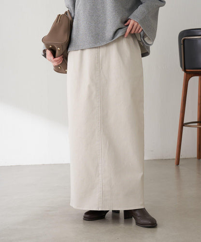 【彈力面料◎】Q.anos 修身牛仔半身裙