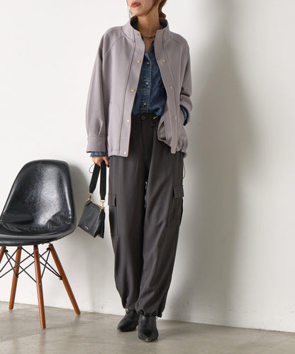 插肩袖長款大衣