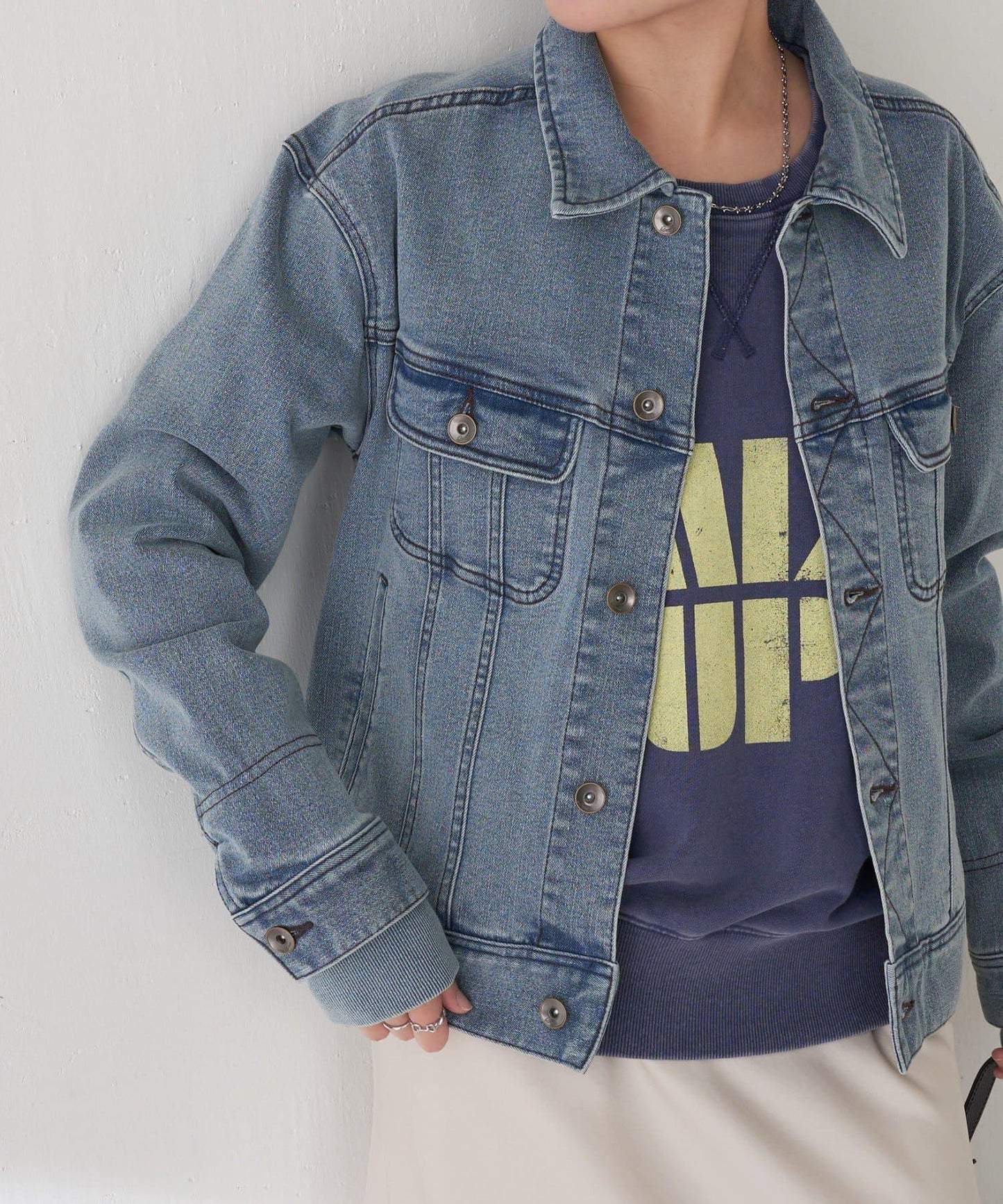 【2尺碼可選】Q.anos 彈力羅紋夾克