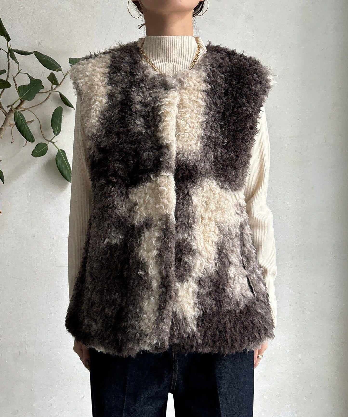 貴賓犬仿皮草漸變馬甲