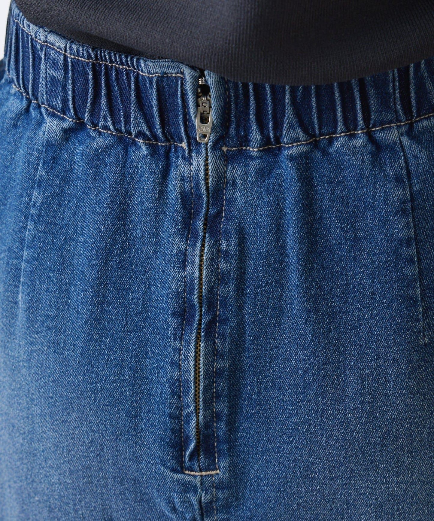 【彈力面料◎】Q.anos 修身牛仔半身裙