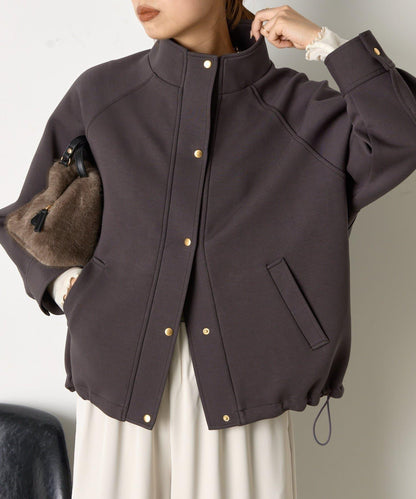 插肩袖長款大衣