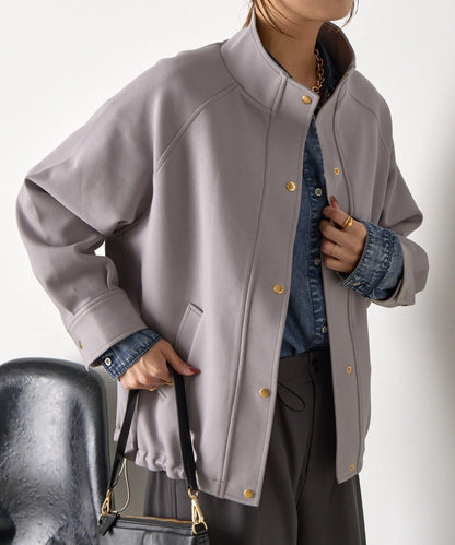 插肩袖長款大衣