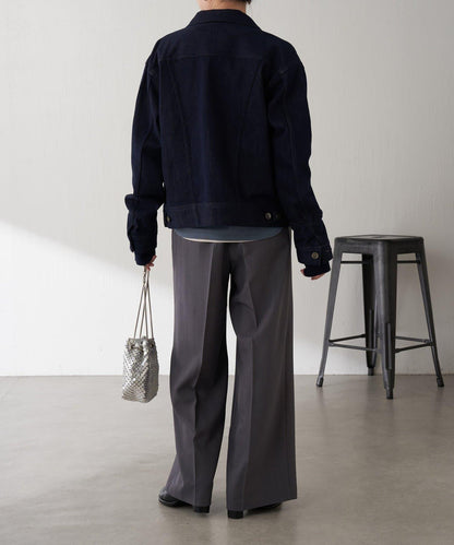 【2尺碼可選】Q.anos 彈力羅紋夾克