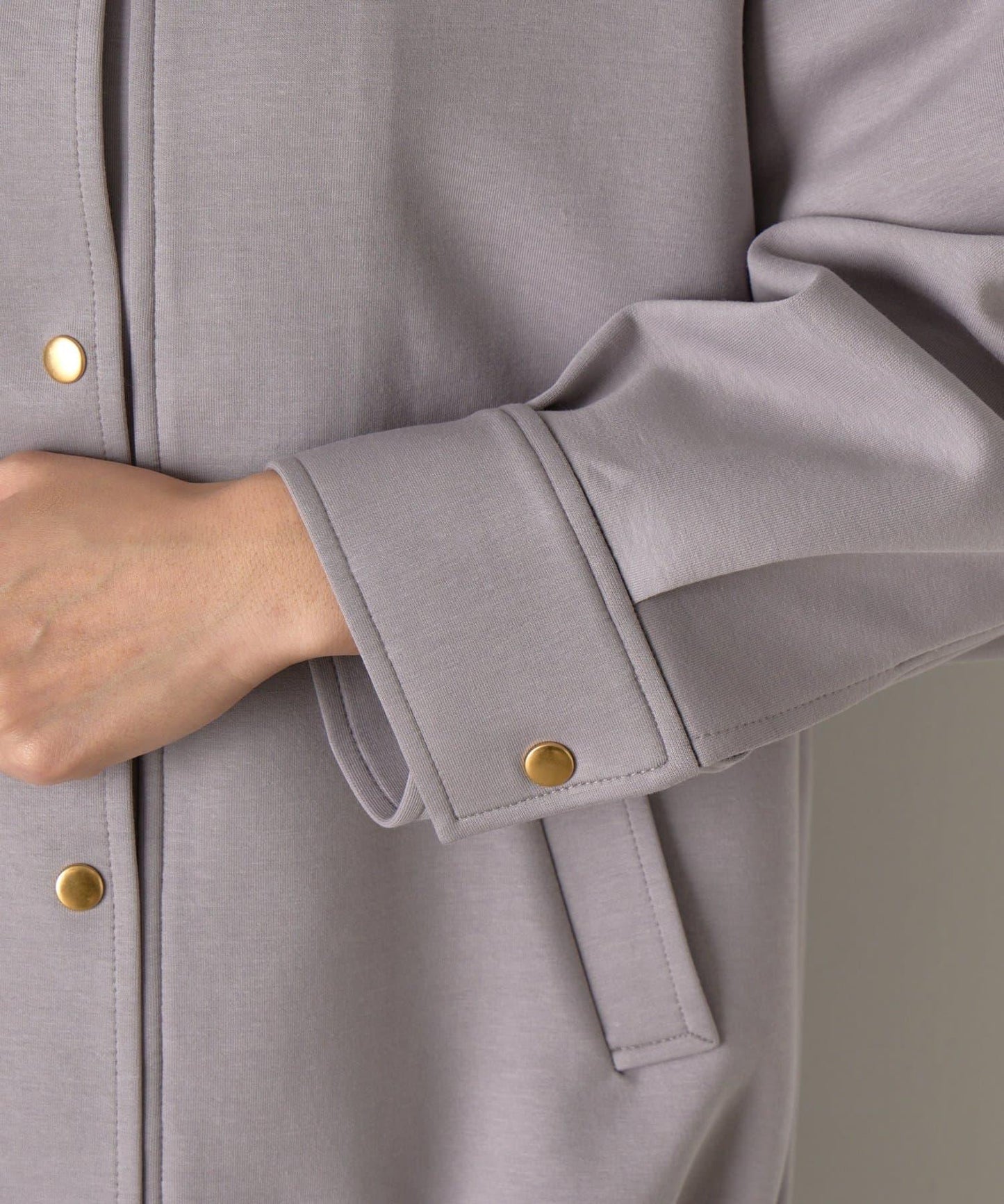 插肩袖長款大衣