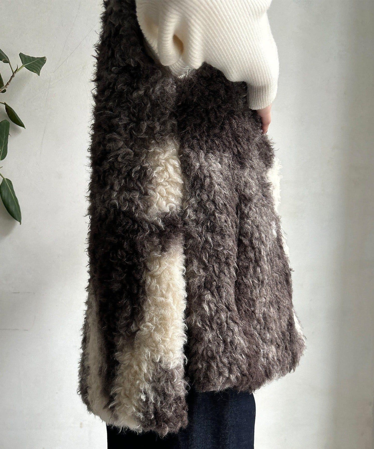 貴賓犬仿皮草漸變馬甲