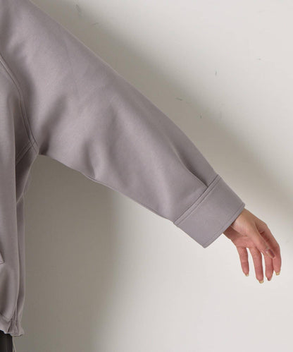 插肩袖長款大衣