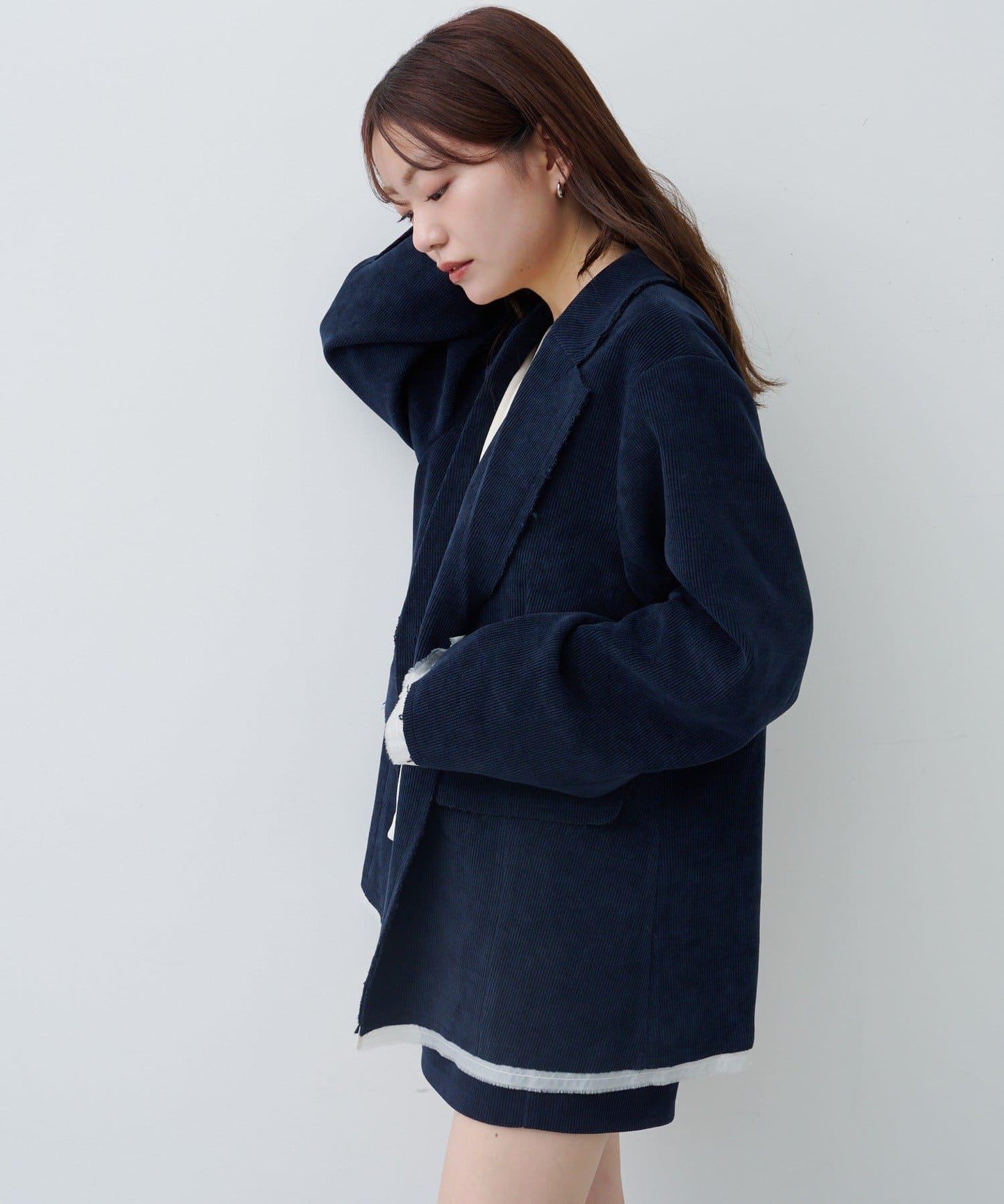 燈芯絨內襯夾克